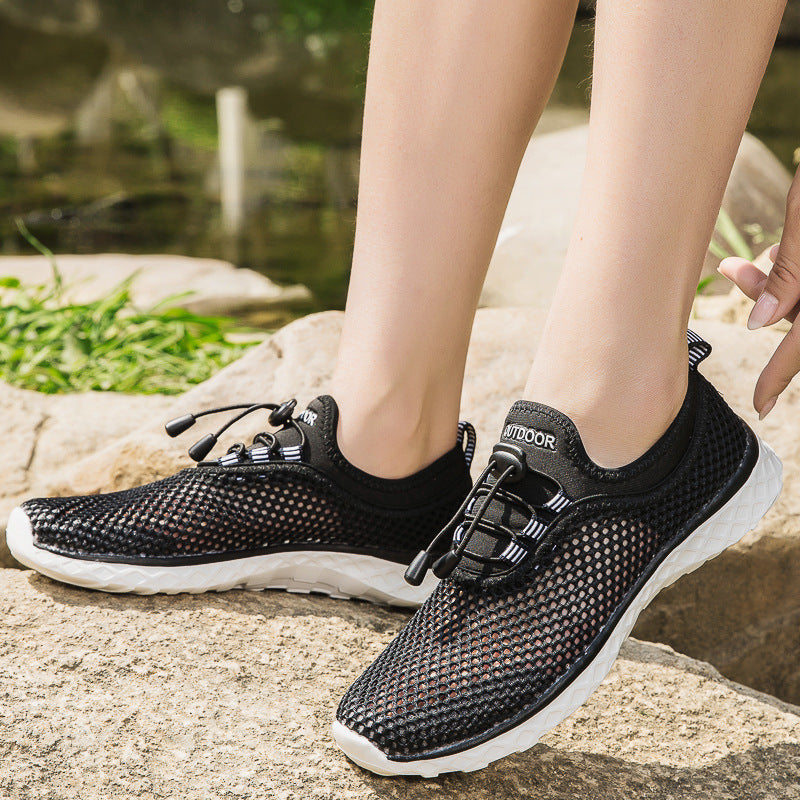 Women's Breathable Mesh Outdoor Sports Shoes 650g
