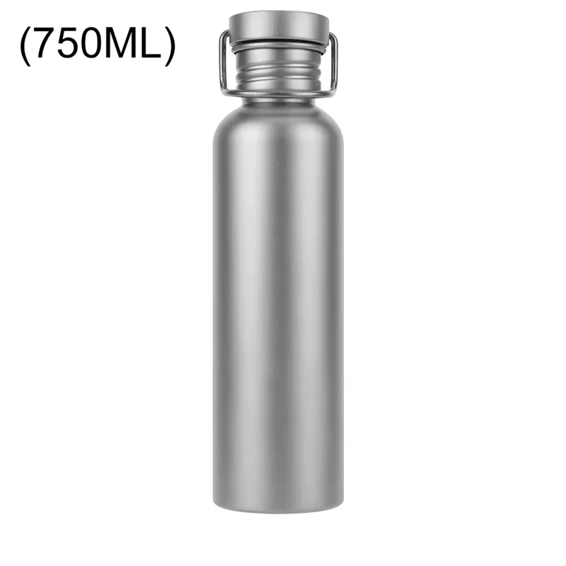 AED4 Titanium Alloy Sport Bottle - Ultra-Lightweight Leakproof 3 Sizes Cycling Hiking