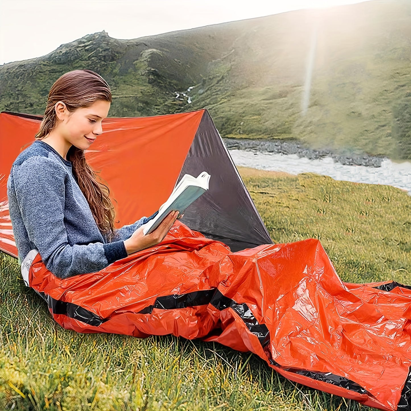 Emergency Bivouac Sleeping Bag - Waterproof Thermal 72g