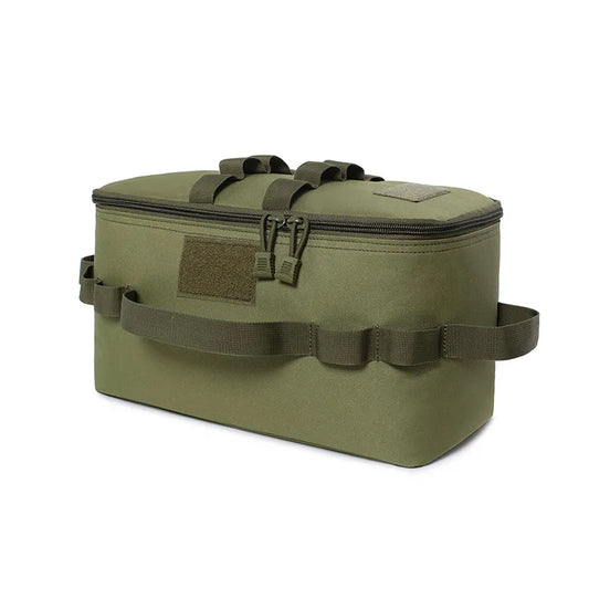 Outdoor Camping Storage Bag Large Capacity Gas Stove Canister Pot Carry Bag Sack Picnic Bag Cookware Utensils Organizer