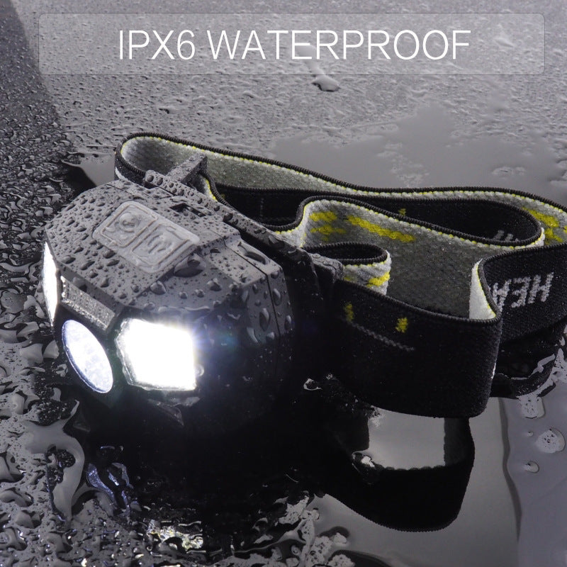 USB Anti-Glare LED Headlamp - Running 150g