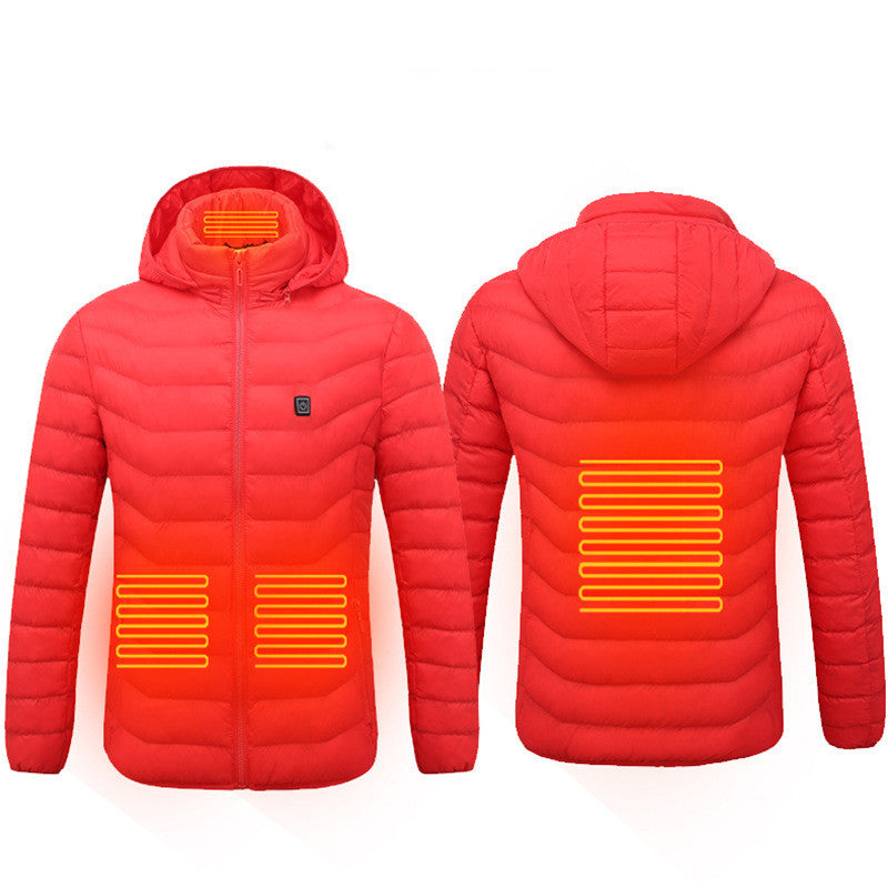 Veste Chauffante USB Homme Hiver - Thermique Coton