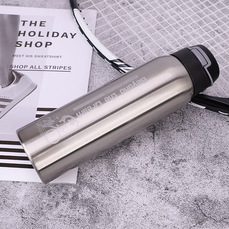 750ml Insulated Bicycle Water Bottle - Sports Hydration