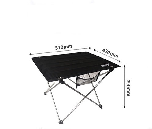 Ultra-Lightweight 800g Portable Aluminum Folding Camping Table