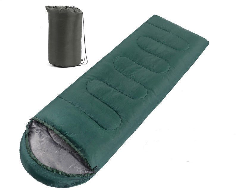 Camping Sleeping Bag Polyester 190T - Versatile Hollow Cotton 185x75cm