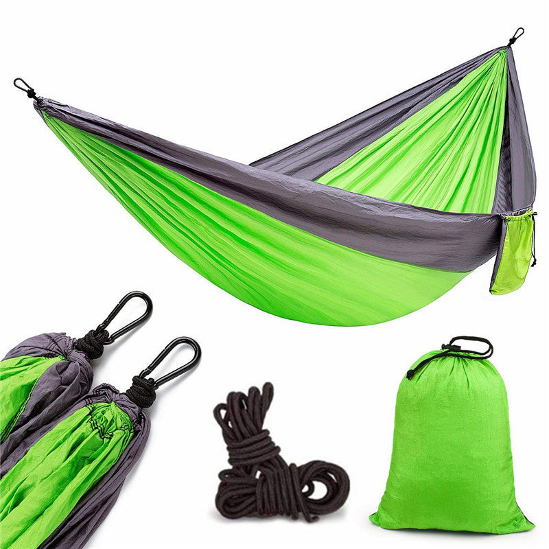 Double Backpacking Hammock - Portable Parachute Nylon