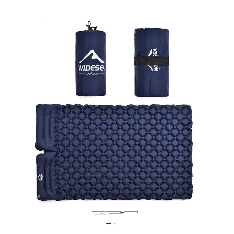 Double Camping Inflatable Mattress 2 Person - Ultra-Light Nylon TPU 6cm