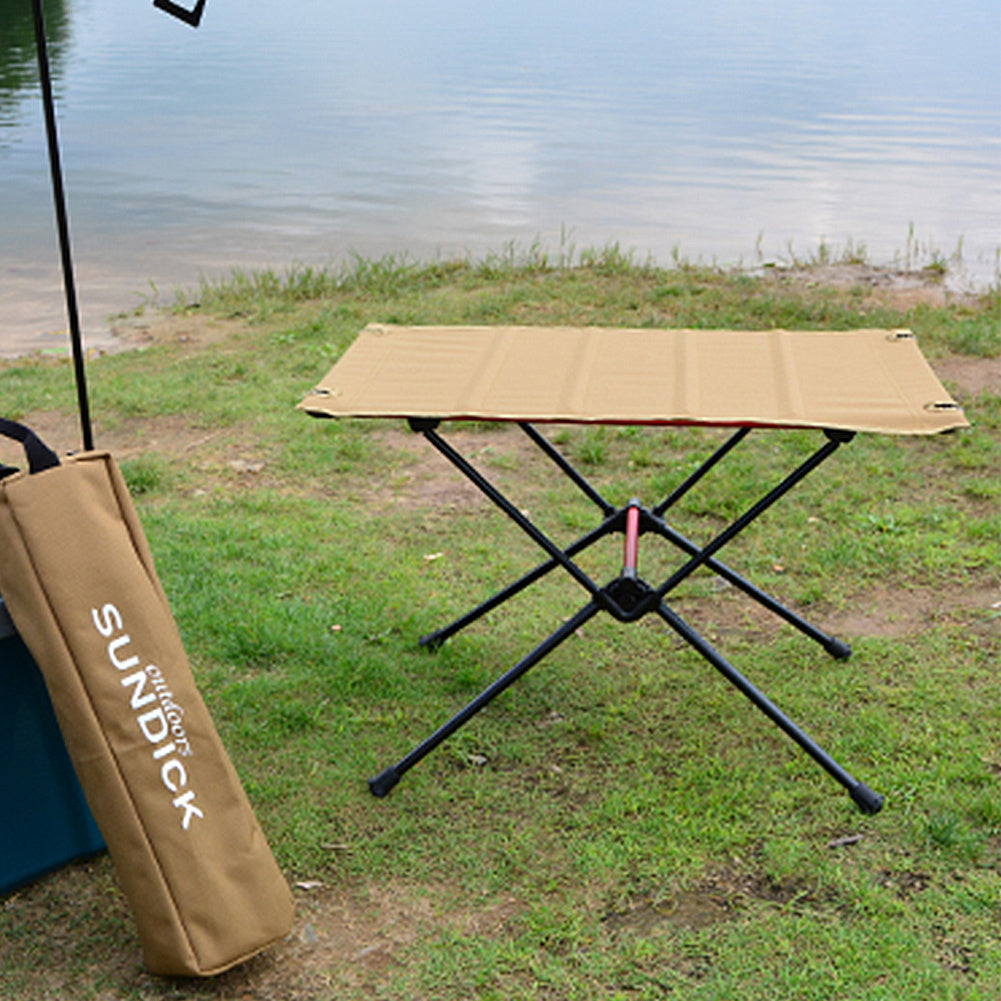 Outdoor Folding Table Mesh Aluminum Alloy Multi-Color