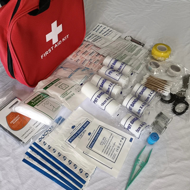 Portable First Aid Kit - Camping Hiking