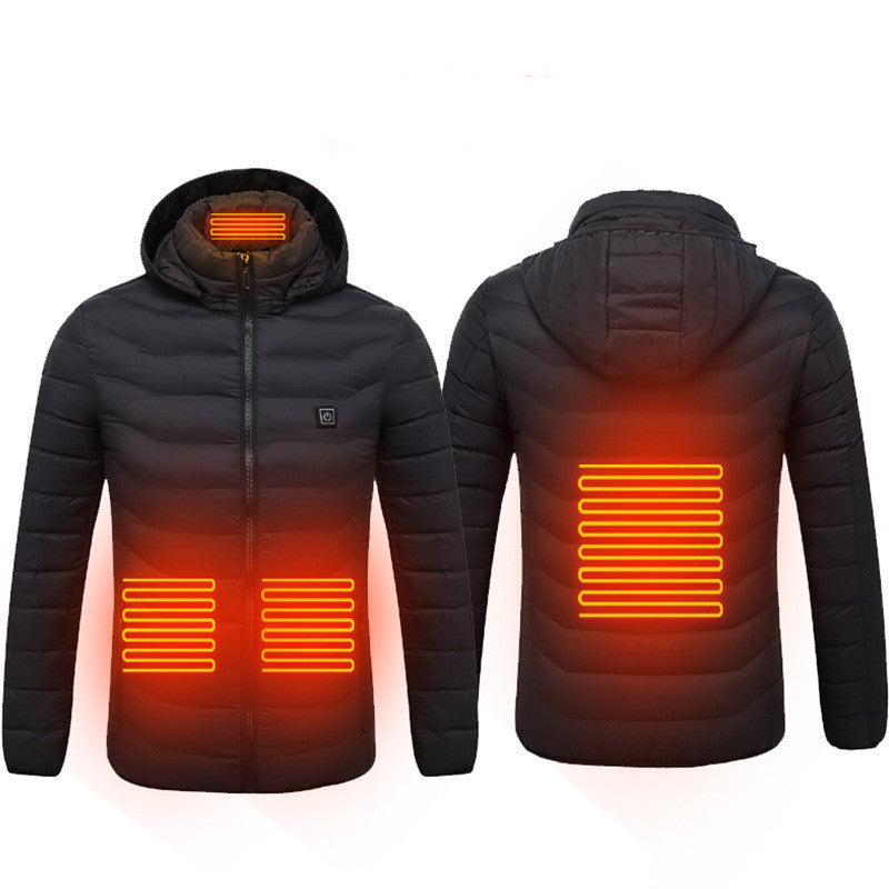 Veste Chauffante USB Homme Hiver - Thermique Coton