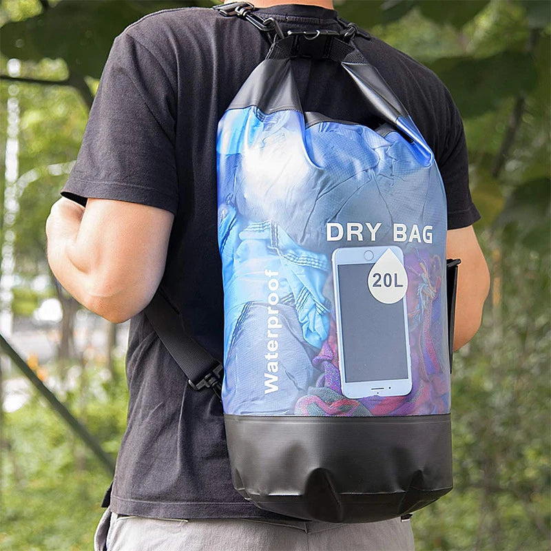 Waterproof PVC Drawstring Bag 100g