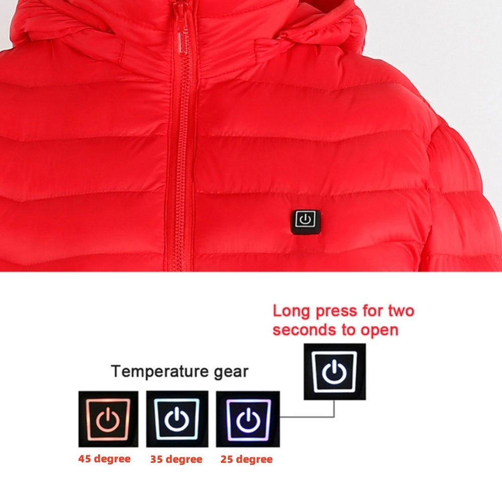 Veste Chauffante USB Homme Hiver - Thermique Coton