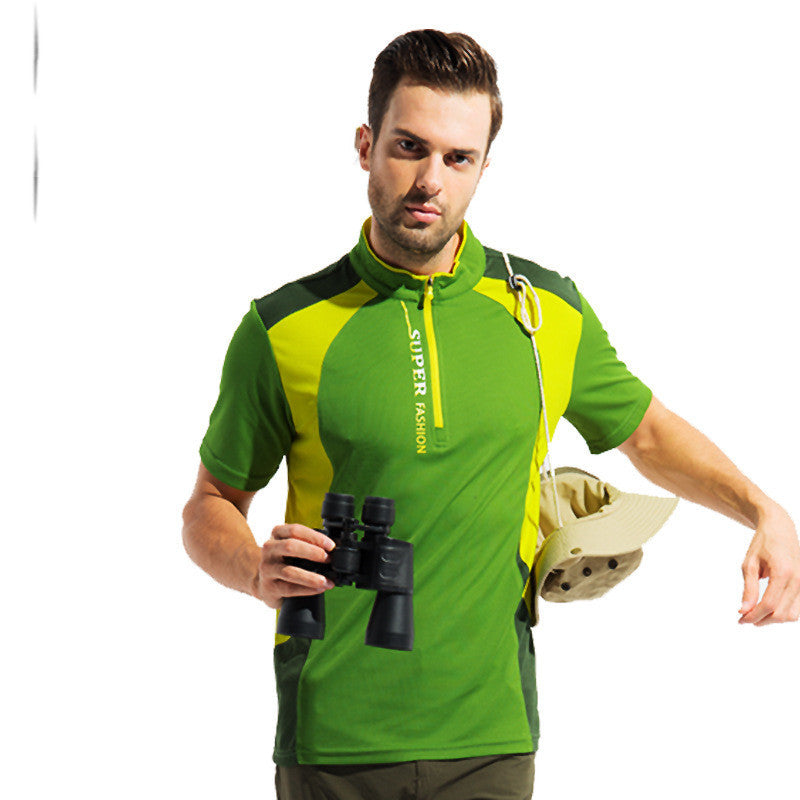 Couple Quick Dry T-shirt - Round Neck Outdoor Autumn 430g