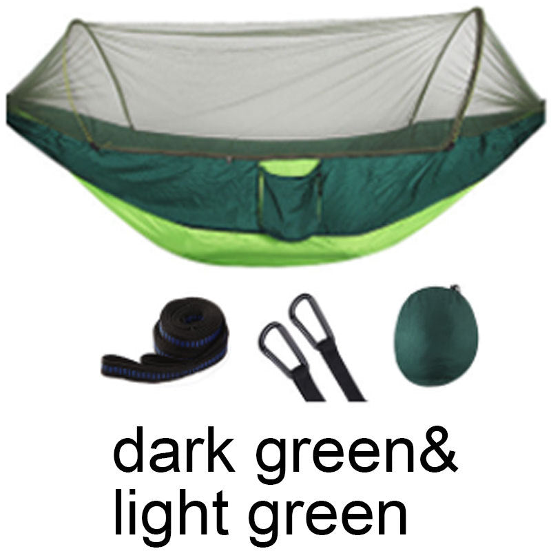2 Person Parachute Hammock with Mosquito Net - 210T Nylon Taffeta