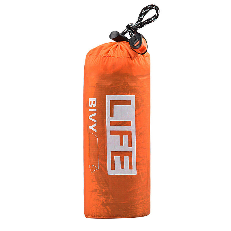 Single 1 Layer Warm Tent - Ultra-Lightweight PE Aluminum Film 268g