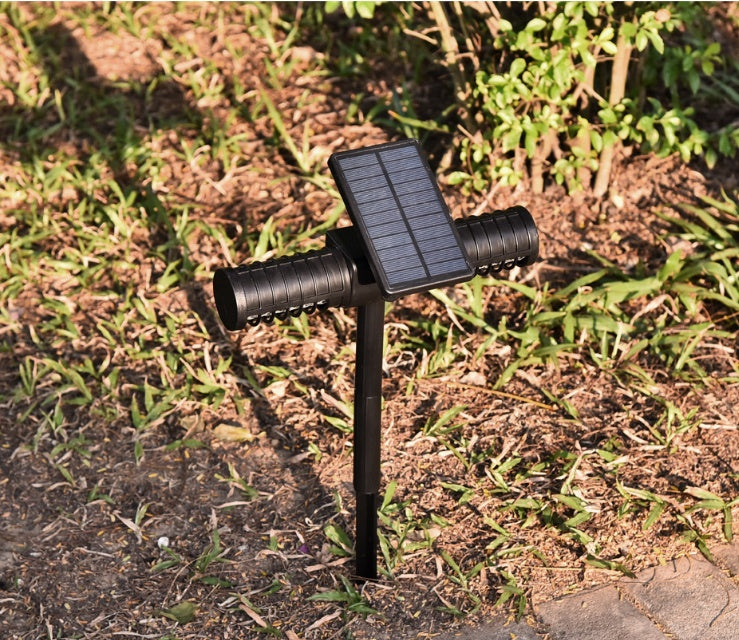 Eco-Friendly Solar LED Mosquito Repellent - Chemical-Free Camping Insect Killer