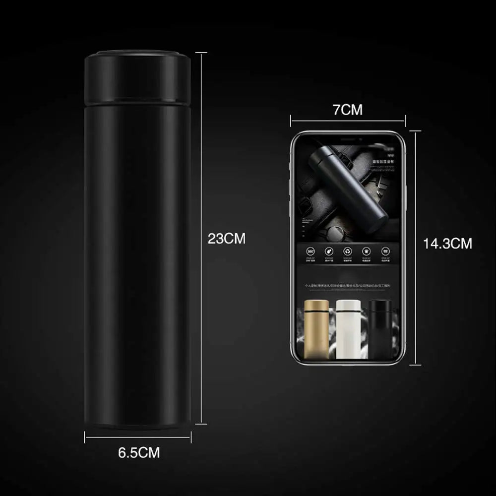 500ml Personalized Smart Bottle with Temperature Display