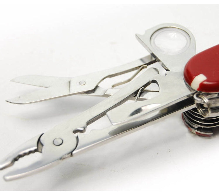 Multifunctional Swiss Army Knife 30+ Tools Stainless Steel