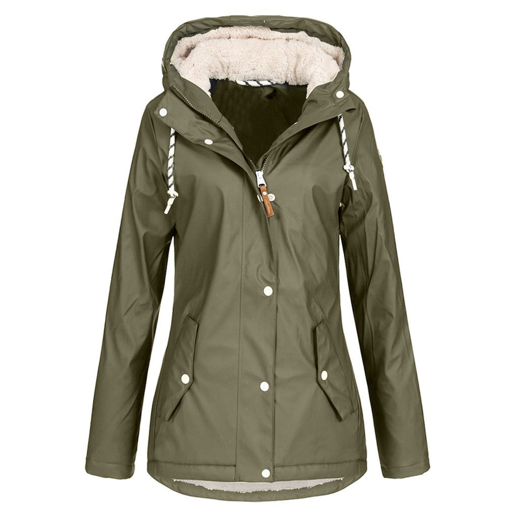 Women's Winter Sports Jacket - Outdoor Warm Resistant 538g S-3XL