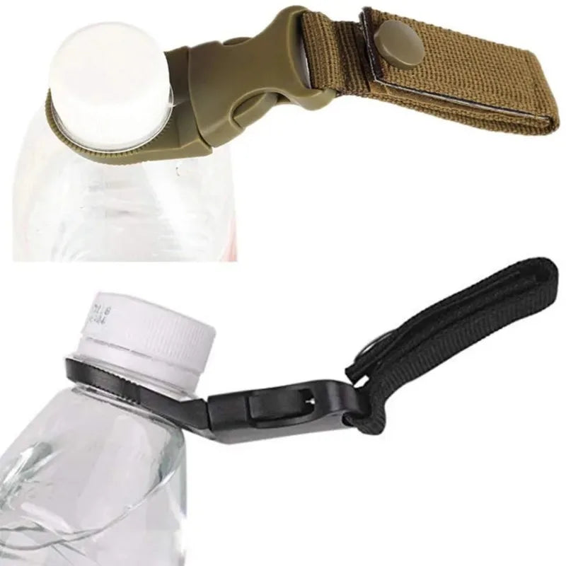 Carabiner Backpack Strap - Quick Release Bottle Holder