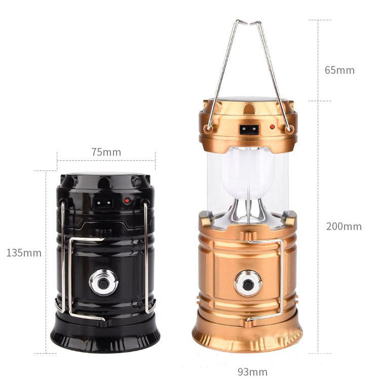 Telescopic Solar Camping Lantern - Multifunction