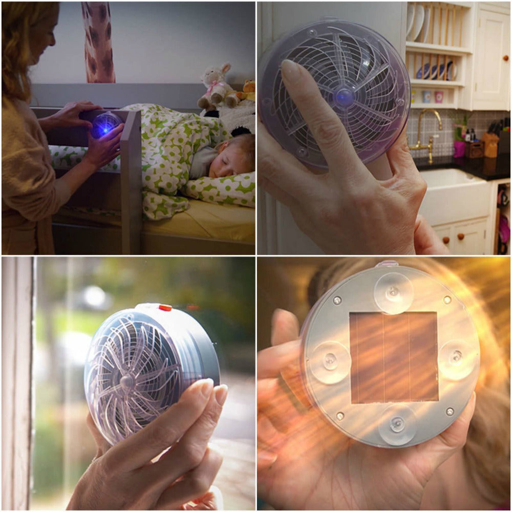 Solar Electric Mosquito Trap - Eco-Friendly Insect Repellent