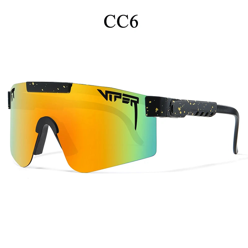 Pit Viper Style Sport Cycling Glasses - UV400 Unisex Outdoor