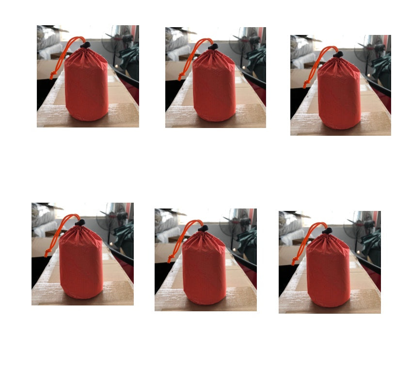 Aluminum Emergency Survival Blanket - Reusable Thermal Insulation