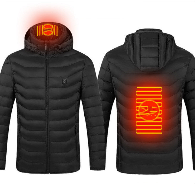 Veste Chauffante USB Homme Hiver - Thermique Coton
