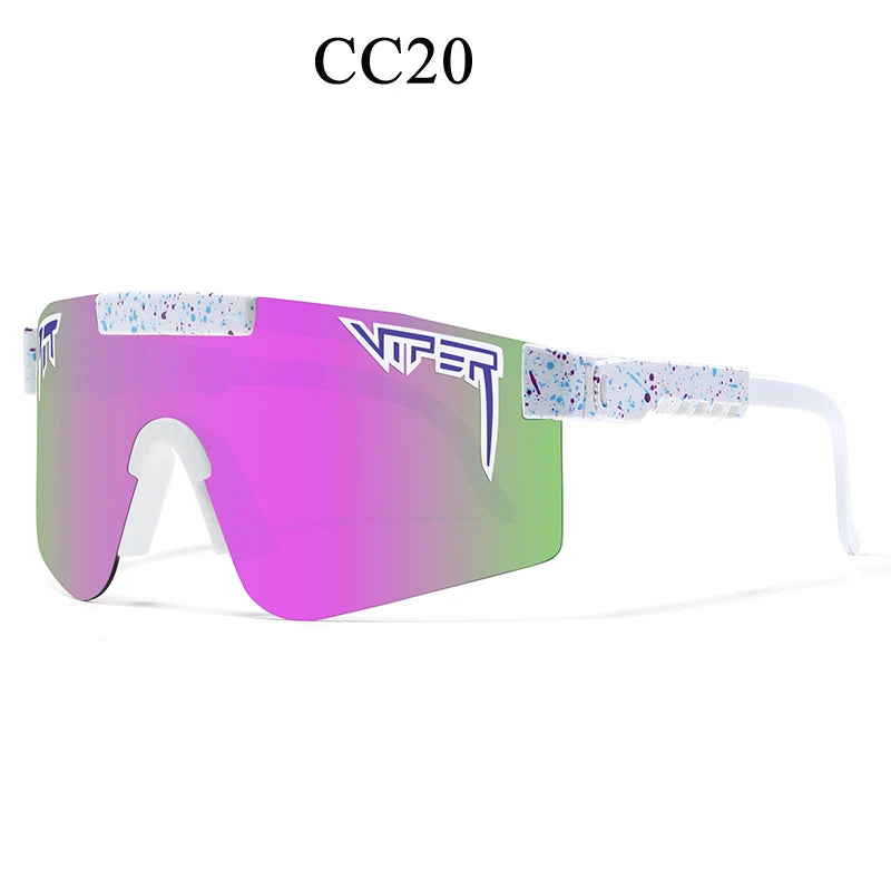 Pit Viper Style Sport Cycling Glasses - UV400 Unisex Outdoor