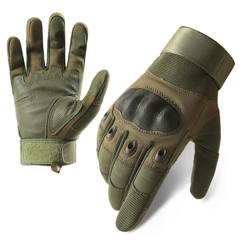 Men's Full Finger Sports Gloves, Anti-Slip and Abrasion Resistant, for Outdoor Activities