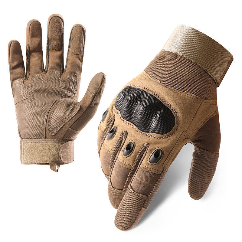 Men's Full Finger Sports Gloves, Anti-Slip and Abrasion Resistant, for Outdoor Activities