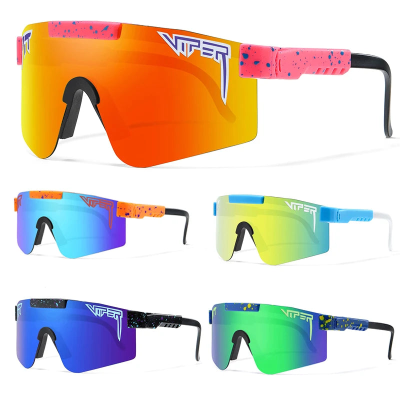Pit Viper Style Sport Cycling Glasses - UV400 Unisex Outdoor