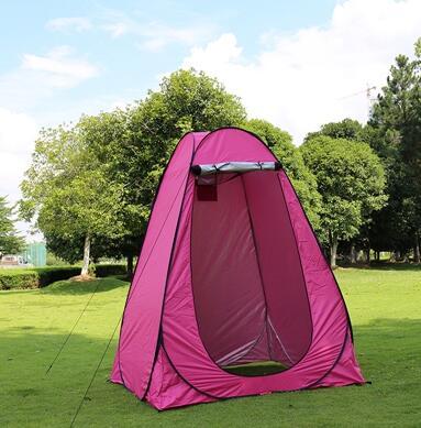 Portable Camping Shower Tent - Multifunctional Private Shelter 120x190cm