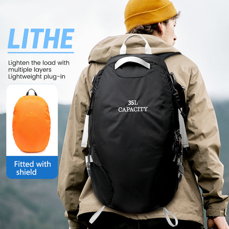 Multifunctional Outdoor Waterproof Hiking Backpack Large Capacity Lightweight Foldable Travel Daypack for Hiking