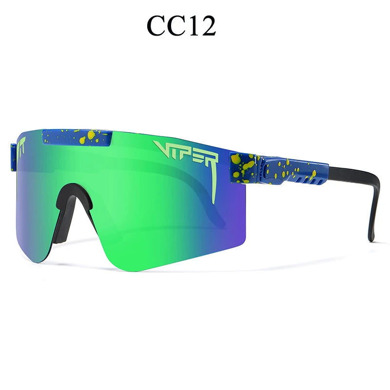 Pit Viper Style Sport Cycling Glasses - UV400 Unisex Outdoor