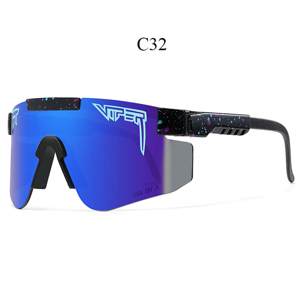 Pit Viper Style Sport Cycling Glasses - UV400 Unisex Outdoor