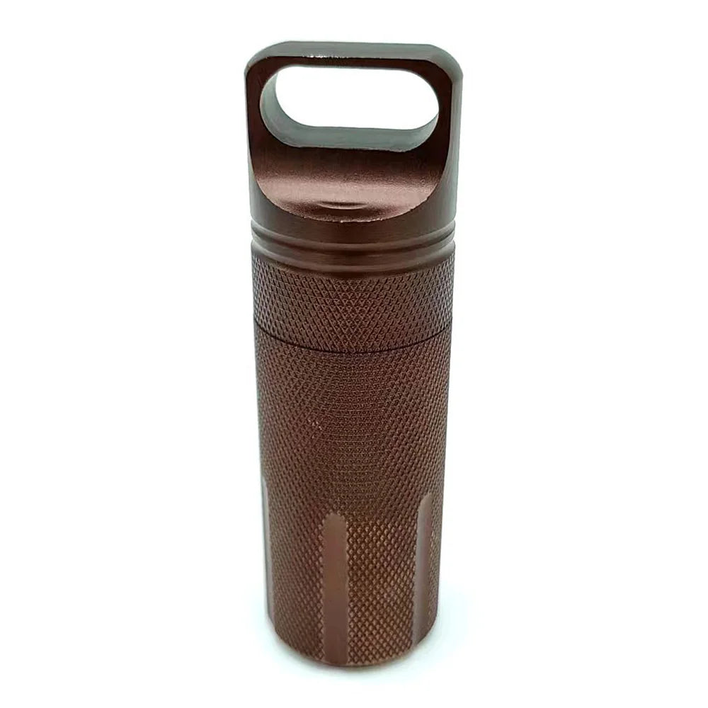 Waterproof Survival Capsule - Outdoor Medicine Container