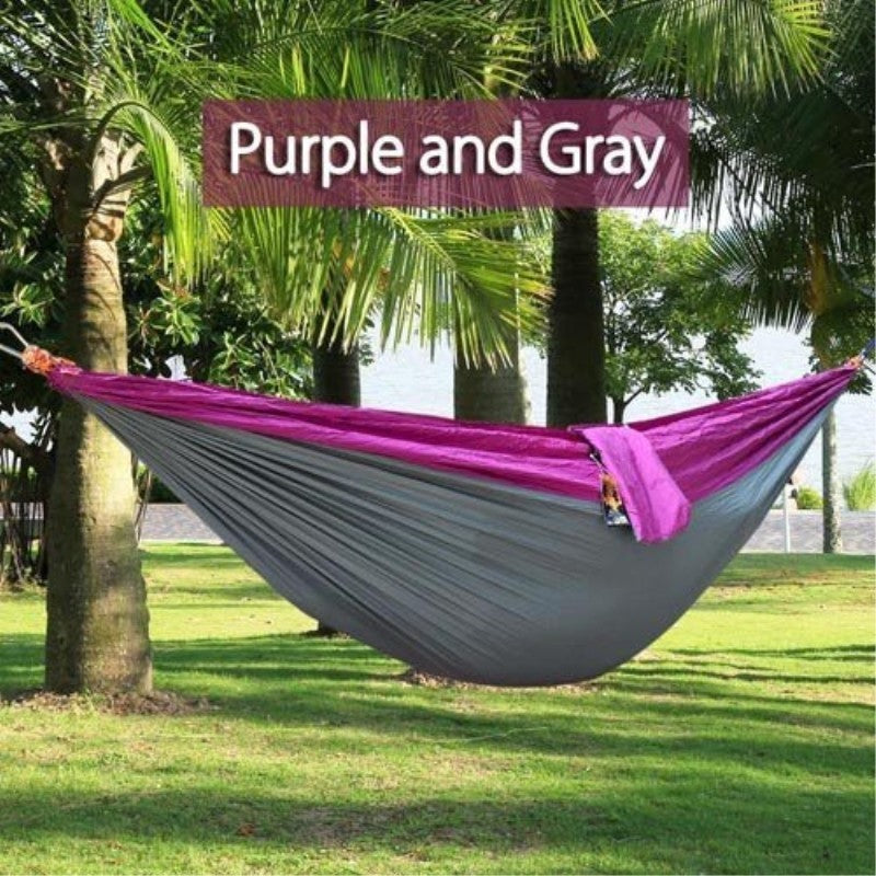 Double Backpacking Hammock - Portable Parachute Nylon