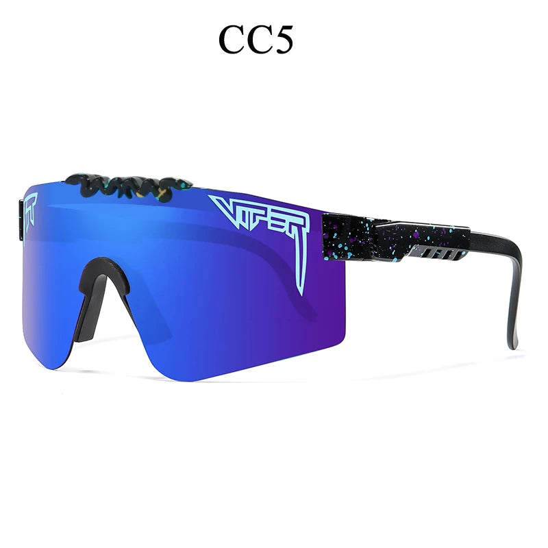 Pit Viper Style Sport Cycling Glasses - UV400 Unisex Outdoor