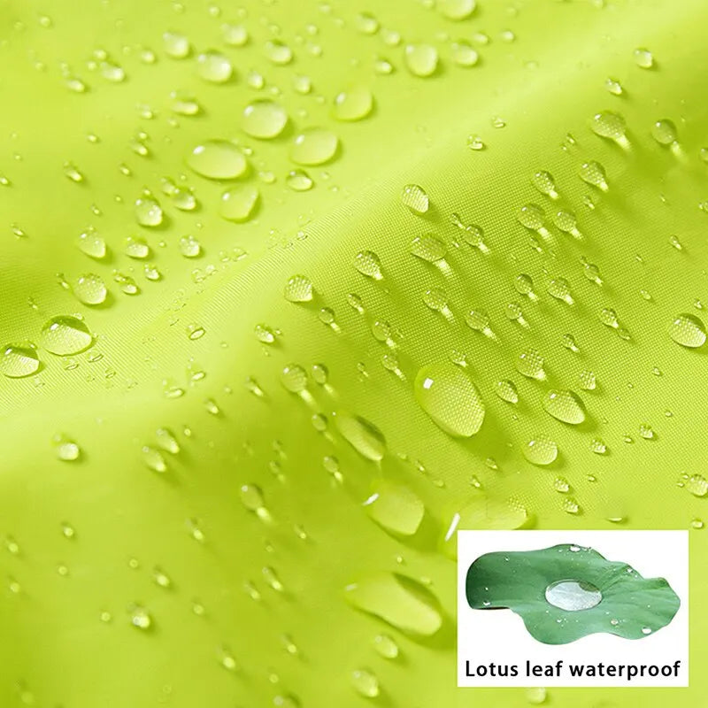 Veste LNGXO Imperméable Randonnée Unisexe - Coupe-Vent Anti-UV Séchage Rapide - Camp de Base Farzen+