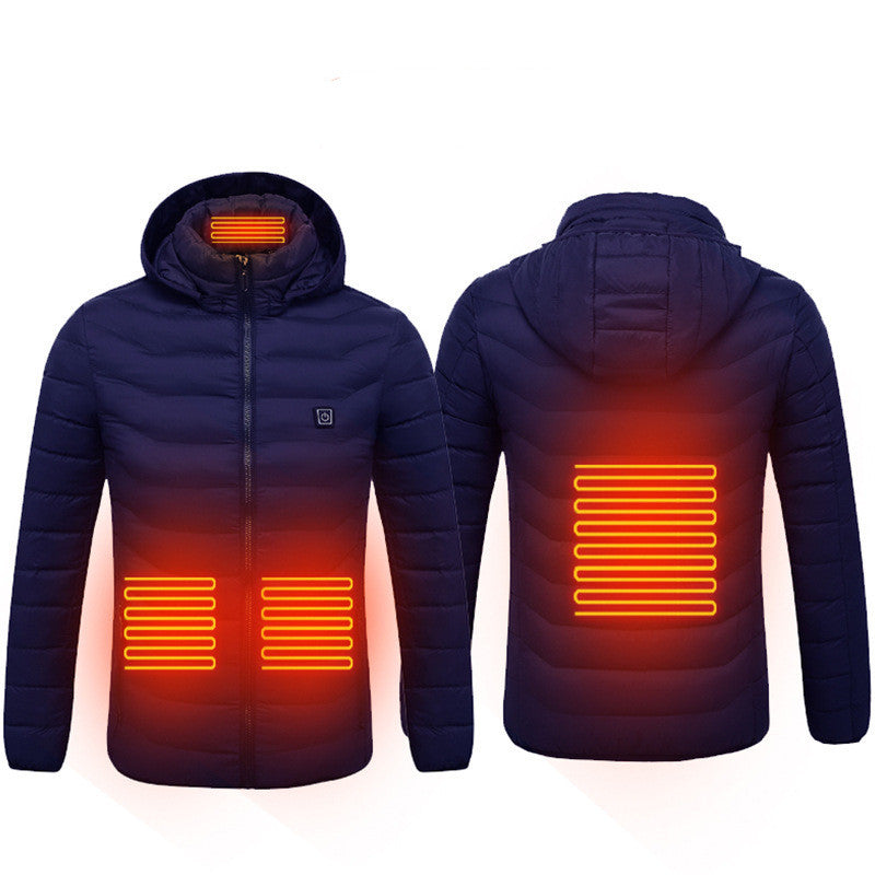 Veste Chauffante USB Homme Hiver - Thermique Coton