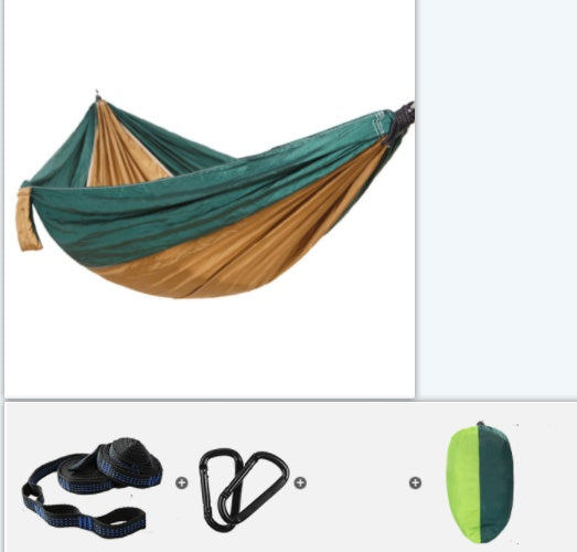 Double Hammock Hiking Nylon Parachute - 2 Person Ultra-Light 600g