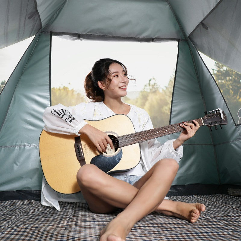 Automatic Camping Tent - Fiberglass 2-3 Persons 200x150x130cm
