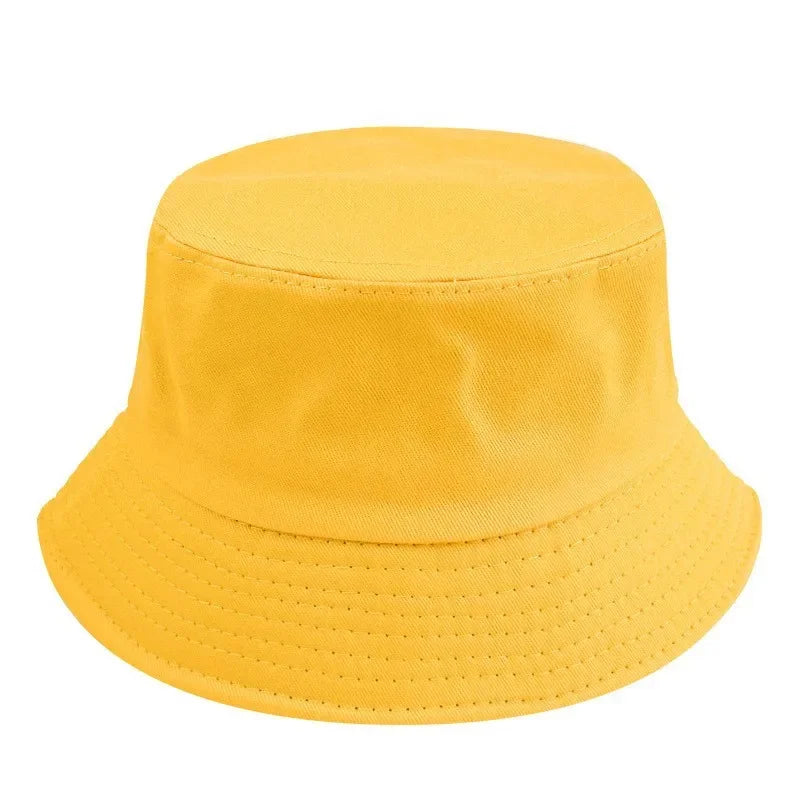 Customizable Cotton Bob Hat - Embroidered Logo Print 21 Summer Colors