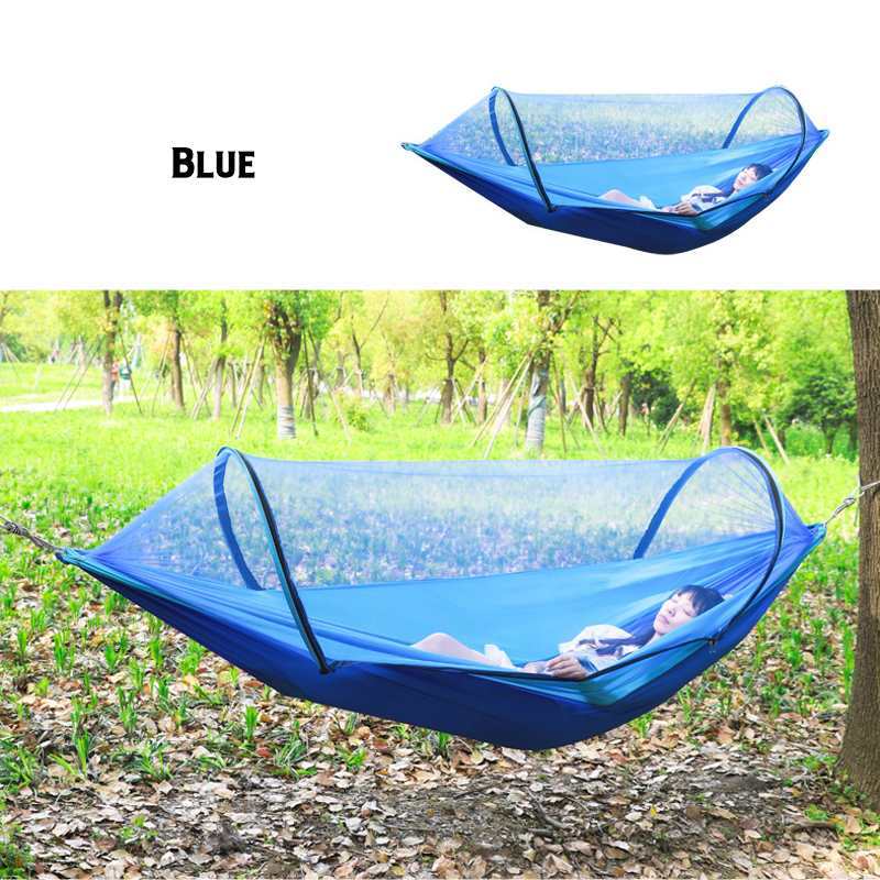 2 Person Parachute Hammock with Mosquito Net - 210T Nylon Taffeta