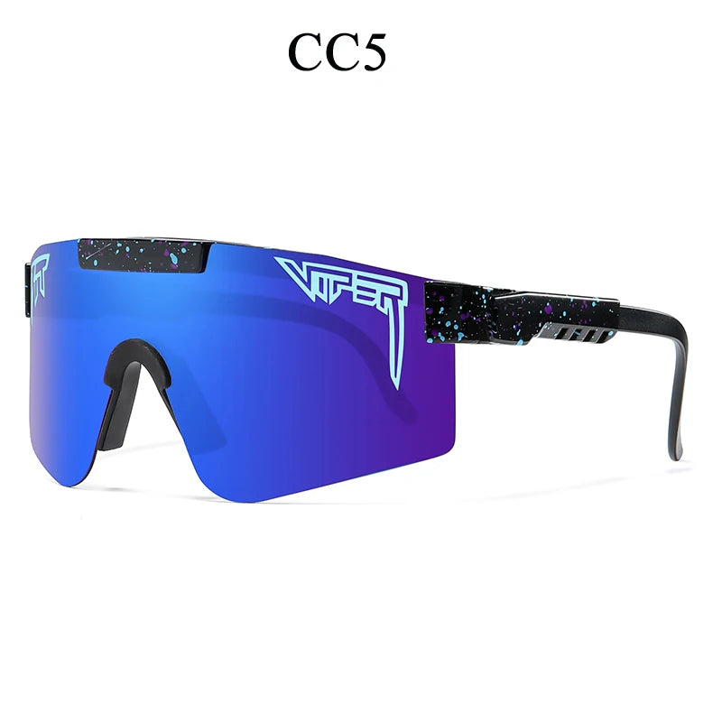 Pit Viper Style Sport Cycling Glasses - UV400 Unisex Outdoor