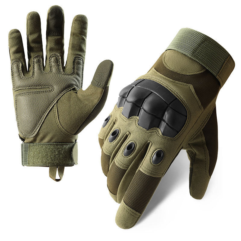 Men's Full Finger Sports Gloves, Anti-Slip and Abrasion Resistant, for Outdoor Activities