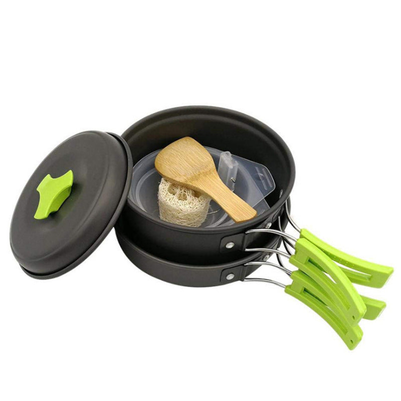 Outdoor Duo Camping Kit Cookware Set for 1-2 People