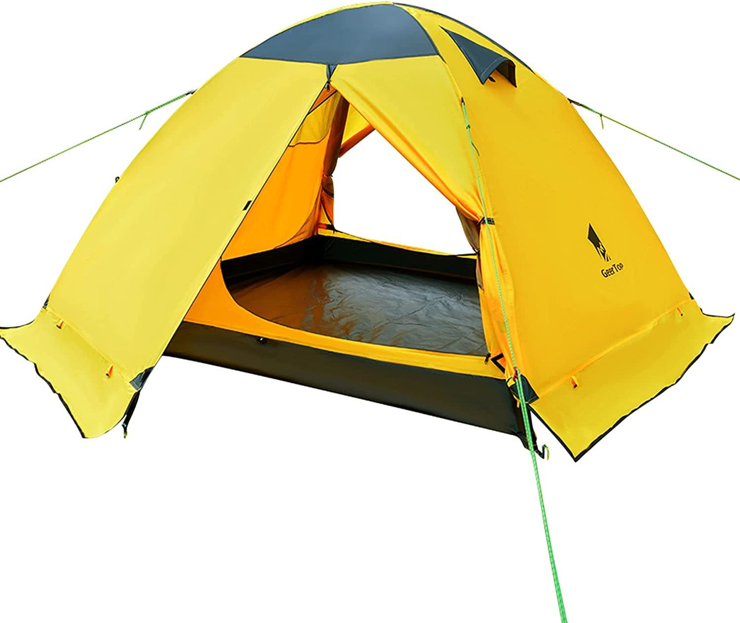 2 Person Double Wall Camping Tent - Easy to Set Up and Waterproof 3000mm